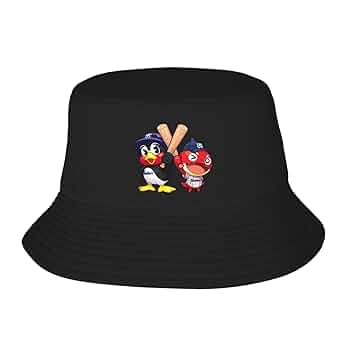 東京ヤクルトスワローズ つば九郎　NEW ERA バケットハット M/L Amazon.co.jp: バケットハット 東京ヤクルトスワローズ つば九郎